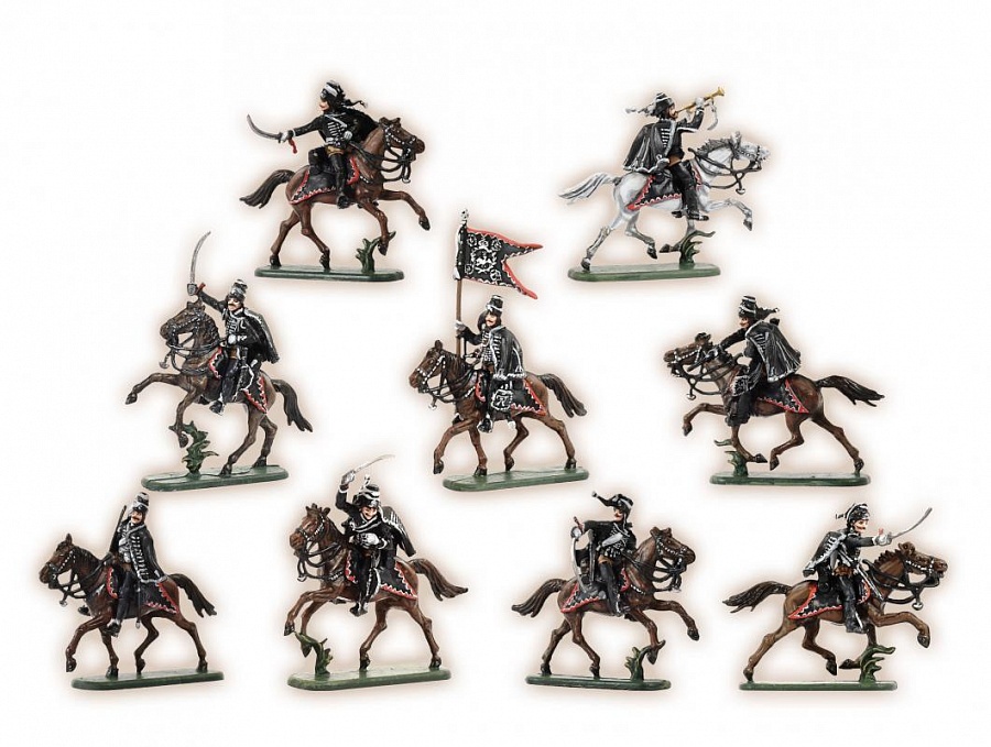 Zdjęcie dodatkowe produktu Czarni Huzarzy Fryderyka Wielkiego 1:72 Zvezda 8079