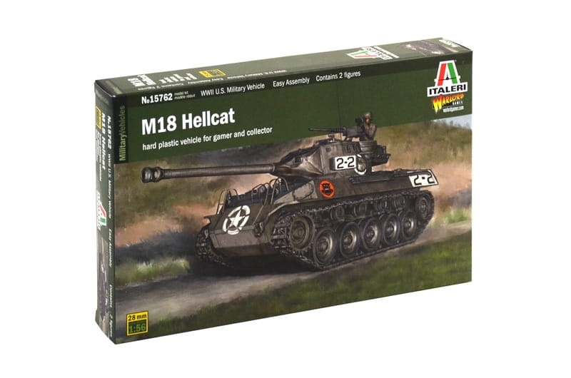 Zdjęcie główne produktu M18 Hellcat Niszczyciel czołgów 1:56 Italeri 15762