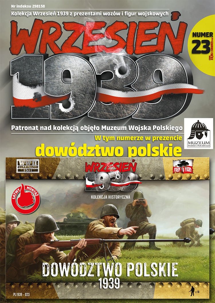 Zdjęcie główne produktu Dowództwo Polskie 1939 1:72 First To Fight PL023