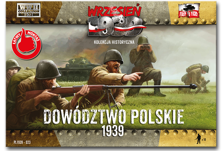 Zdjęcie dodatkowe produktu Dowództwo Polskie 1939 1:72 First To Fight PL023