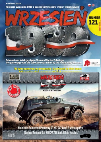German Armored Car Sd.Kfz 247 Ausf. B late version 1:72 First To Fight PL121