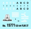 Zdjęcie dodatkowe produktu Artyleria przeciwlotnicza 88mm z załogą 1:56 Italeri 15771