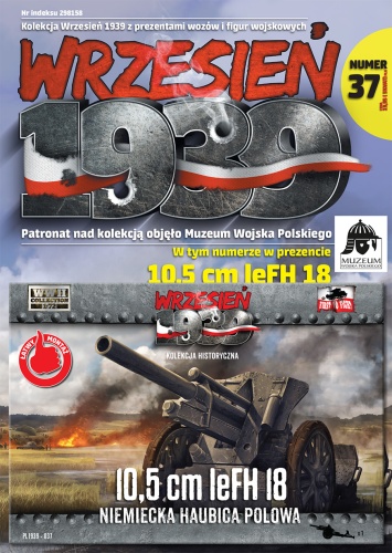 German 10.5 cm field howitzer leFH 18 1:72 First To Fight PL037