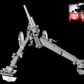 Zdjęcie dodatkowe produktu Niemiecka ciężka haubica polowa 15cm sFH18 do trakcji konnej 1:72 First To Fight PL079