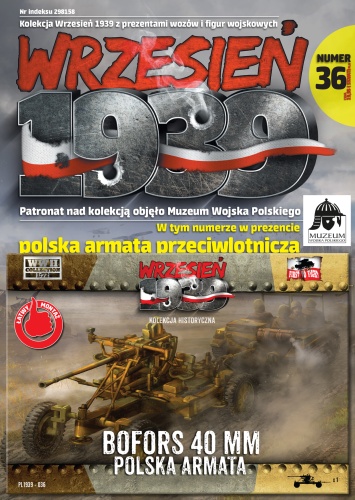 Polish Bofors 40 mm anti-aircraft cannon 1:72 First To Fight PL036