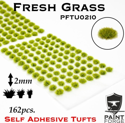 Fresh Grass Tufts (2mm) Paint Forge PFTU0210