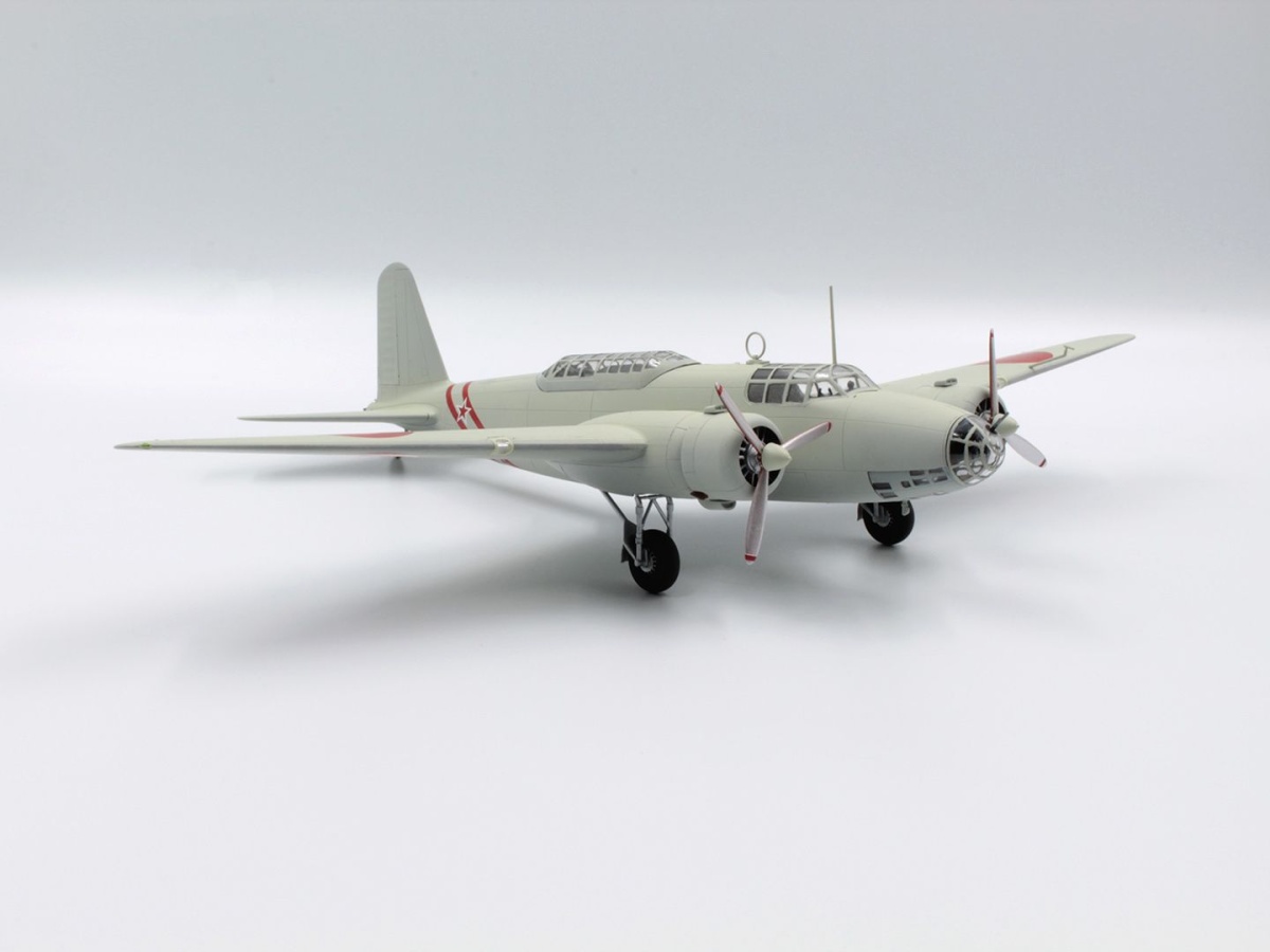 Zdjęcie dodatkowe produktu Ki-21-Ib "Sally" Japoński ciężki bombowiec 1:72 ICM 72203