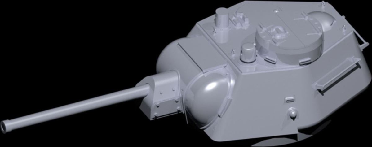 Zdjęcie dodatkowe produktu T-34/76 (produkcja z końca 1943 r.) 1:35 ICM 35366