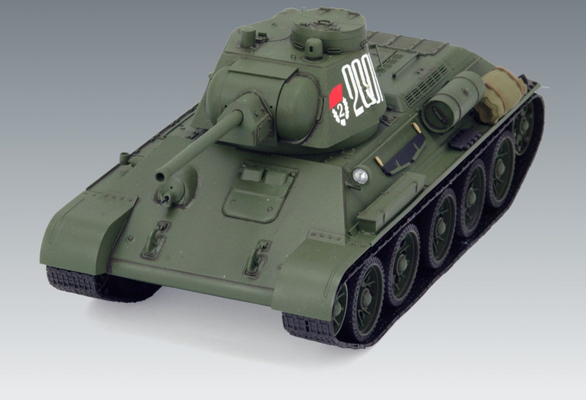 Zdjęcie dodatkowe produktu T-34/76 (produkcja z końca 1943 r.) 1:35 ICM 35366