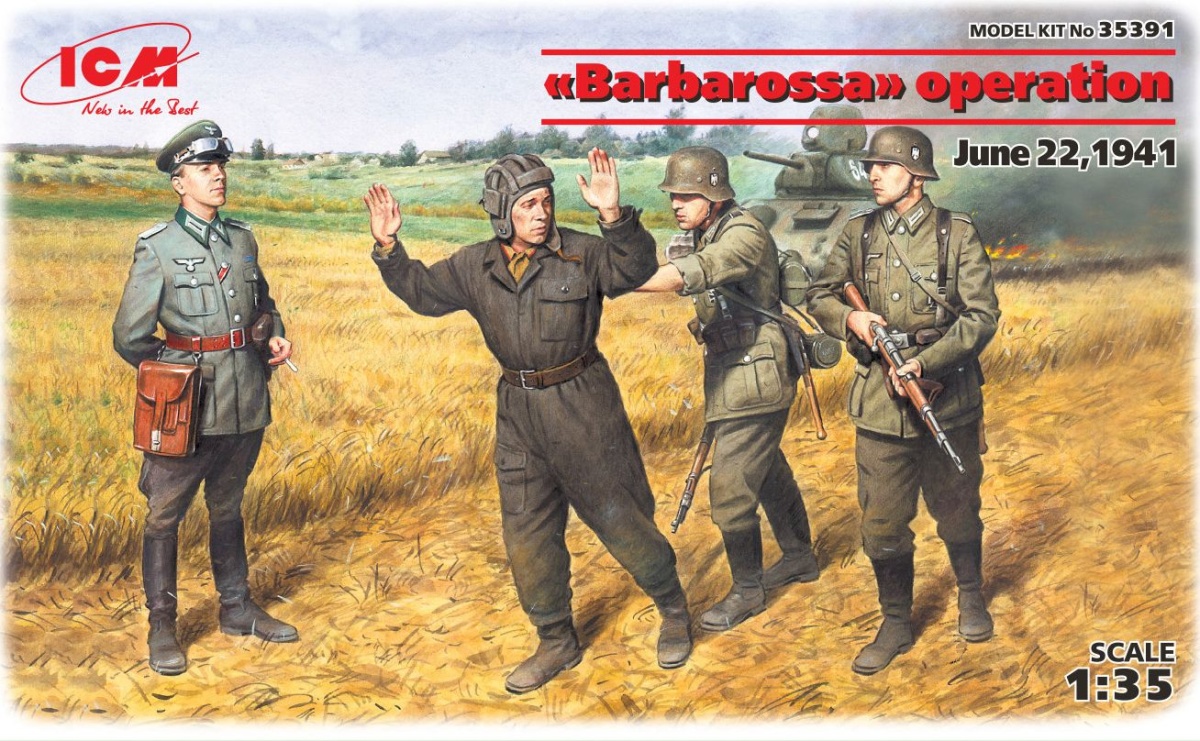Zdjęcie główne produktu Operacja Barbarossa (22 czerwca 1941) 1:35 ICM 35391