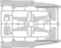 Zdjęcie dodatkowe produktu B-26K Counter Invader, samolot szturmowy USAF z wojny w Wietnamie 1:48 ICM 48279