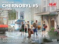 Zdjęcie główne produktu Czarnobyl 5. Ewakuacja (4 osoby dorosłe, 1 dziecko i bagaż) 1:35 ICM 35905
