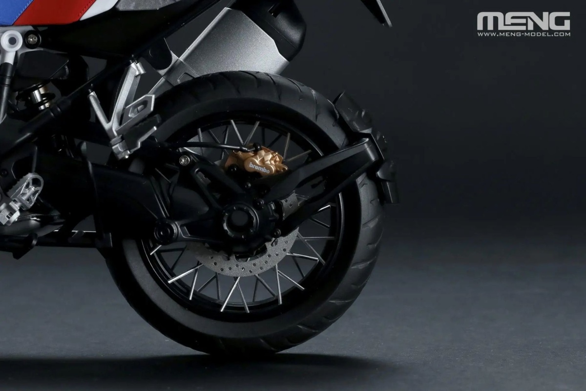 Zdjęcie dodatkowe produktu BMW R 1250 GS ADV (wstępnie pomalowany) 1:9 Meng MT005S