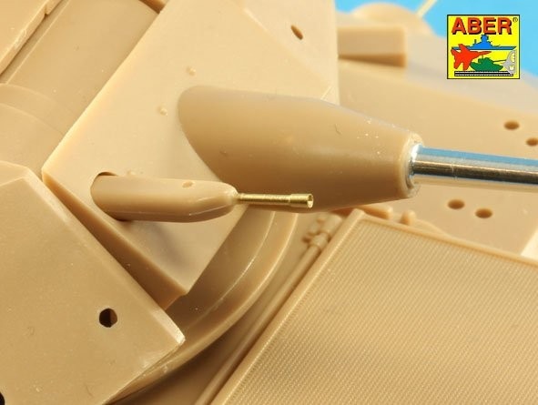 Zdjęcie dodatkowe produktu Zestaw luf do M2/M2 Bradley lub LAV 25 1:35 ABER 35L180