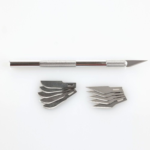 Aluminum modeling scalpel with precision blade Heller 99009