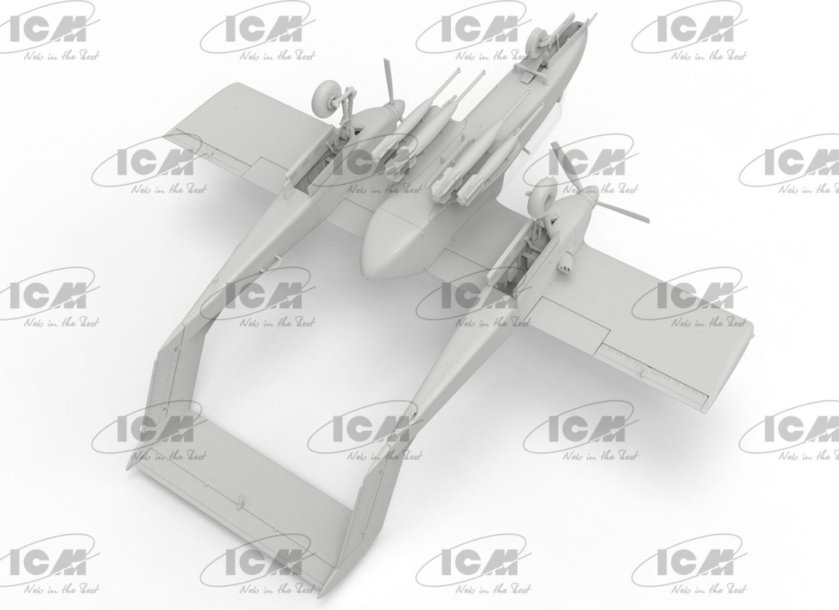 Zdjęcie dodatkowe produktu OV-10A Bronco amerykański samolot szturmowy 1:72 ICM 72185