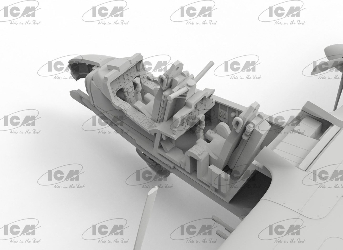 Zdjęcie dodatkowe produktu OV-10A Bronco amerykański samolot szturmowy 1:72 ICM 72185