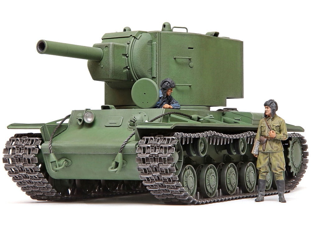 Zdjęcie dodatkowe produktu KV-2 Rosyjski ciężki czołg 1:35 Tamiya 35375