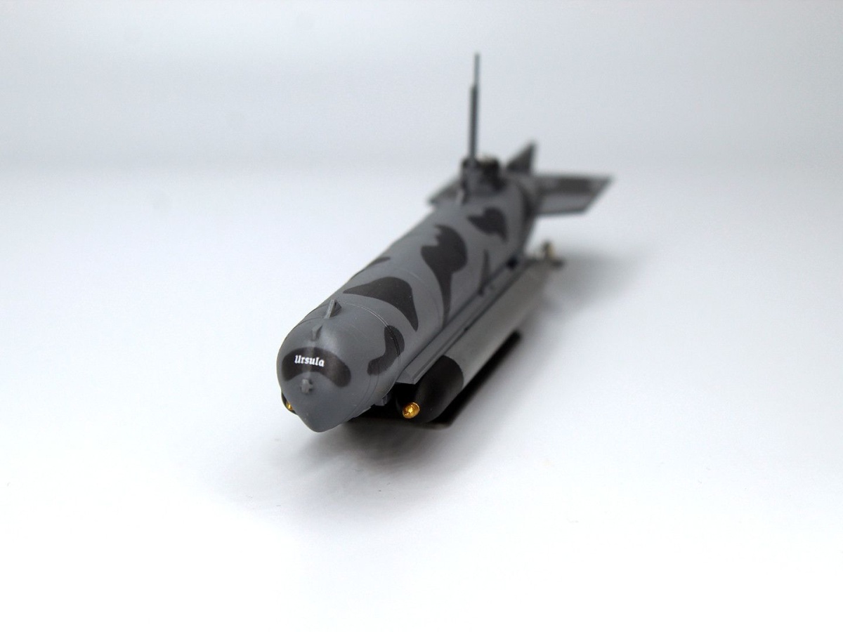 Zdjęcie dodatkowe produktu Niemiecki miniaturowy okręt podwodny typu Molch z okresu II WŚ 1:72 ICM S019