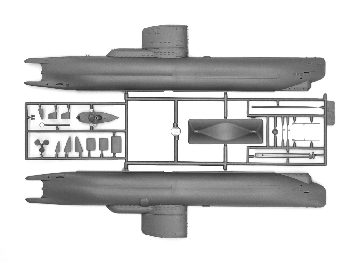 Zdjęcie dodatkowe produktu Niemiecki okręt podwodny U-Boot Type XXIII 1:144 ICM S004