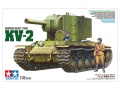 Zdjęcie główne produktu KV-2 Rosyjski ciężki czołg 1:35 Tamiya 35375