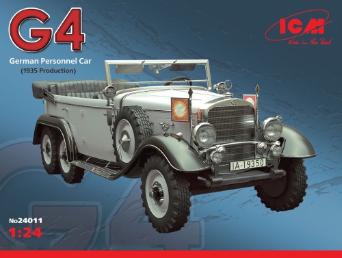 German passenger car G4 (Production 1935) 1:24 ICM 24011