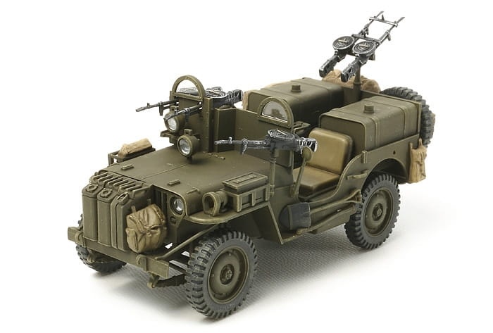 Zdjęcie dodatkowe produktu British SAS Commando Vehicle 1944 (plus 2 figurki) 1:35 Tamiya 25423