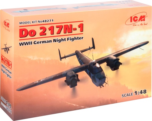 Dornier Do 217N-1 German WW2 night fighter 1:48 ICM 48271