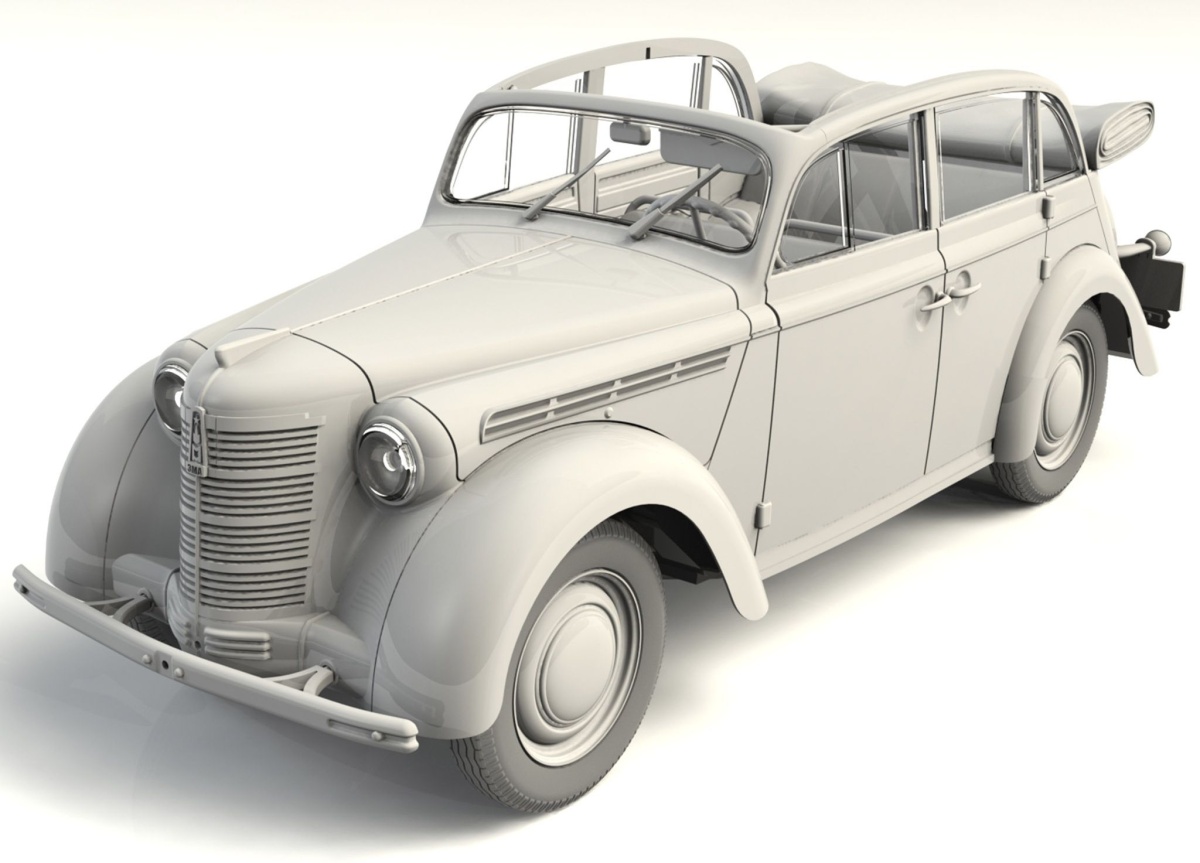 Zdjęcie dodatkowe produktu Moskwitch 401-420A 1:35 ICM 35484