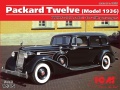 Zdjęcie główne produktu Packard Twelve (model 1936) z pasażerami (5 figurek) 1:35 ICM 35535