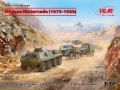 Zdjęcie główne produktu Afgańska Kawalkada (1979-1989) (URAL-375D, URAL-375A, ATZ-5-375, BTR-60PB) 1:72 ICM DS7201