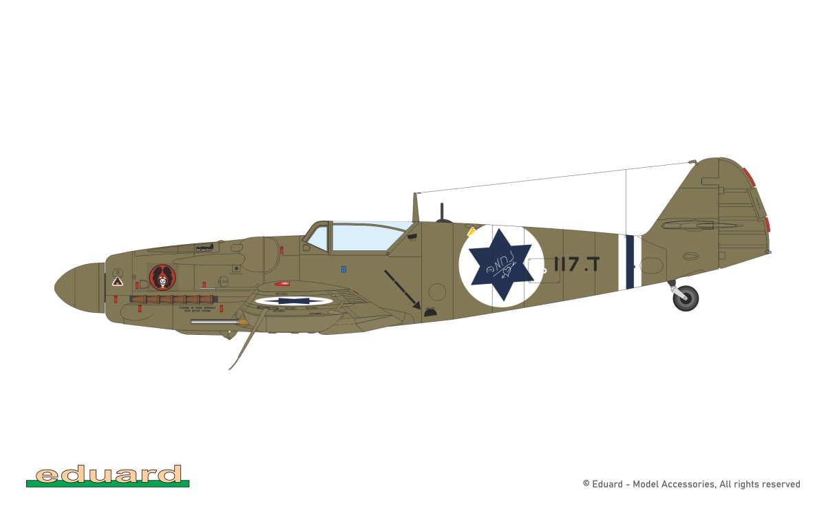Zdjęcie dodatkowe produktu Avia S-199 ERLA Canopy (Hybrid Edition) 1:48 Eduard 948011