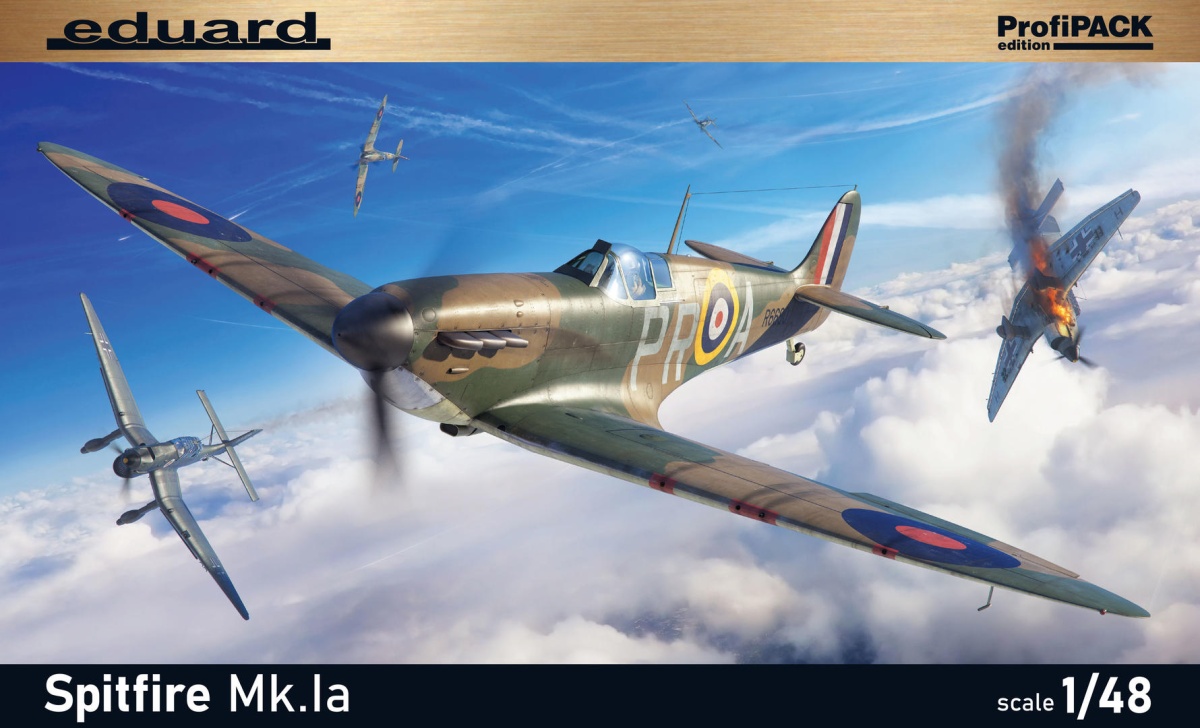 Zdjęcie główne produktu Spitfire Mk.Ia ProfiPack Edition 1:48 Eduard 82151