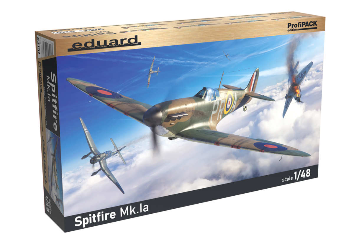 Zdjęcie dodatkowe produktu Spitfire Mk.Ia ProfiPack Edition 1:48 Eduard 82151