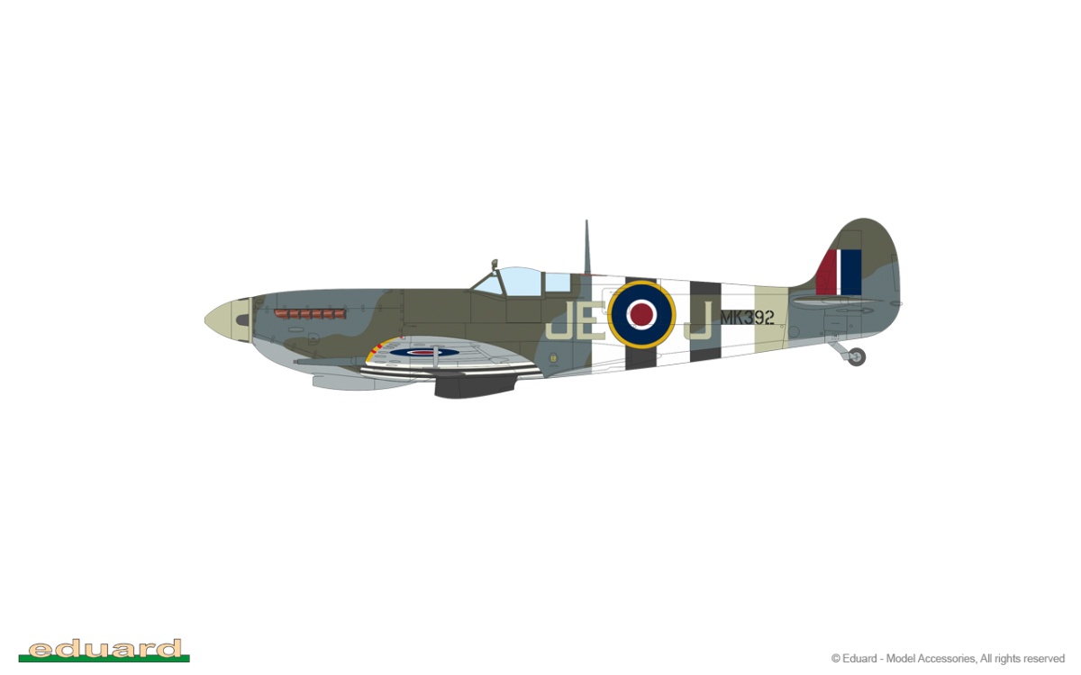 Zdjęcie dodatkowe produktu Spitfire Mk.IXc Late Weekend Edition 1:48 Eduard 84199