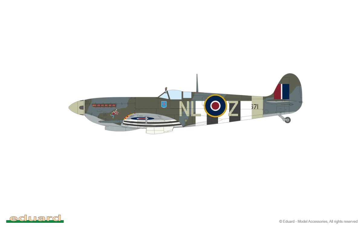Zdjęcie dodatkowe produktu Spitfire Mk.IXc Late Weekend Edition 1:48 Eduard 84199