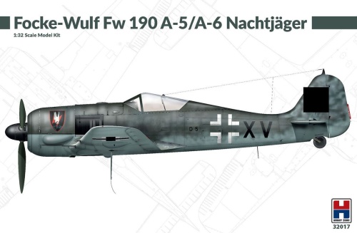 Focke-Wulf Fw 190 A-5/A-6 Nachtjager 1:32 Hobby 2000 32017
