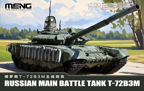 Russian MBT T-72B3M 1:72 Meng 72007