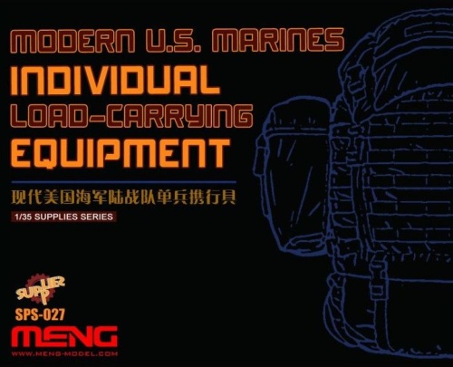 Modern individual load carrying equipment for the U.S. Marines 1:35 Meng SPS27