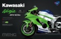 Zdjęcie główne produktu Kawasaki Ninja ZX-10R Pre-Coloured Edition 1:9 Meng MT007S
