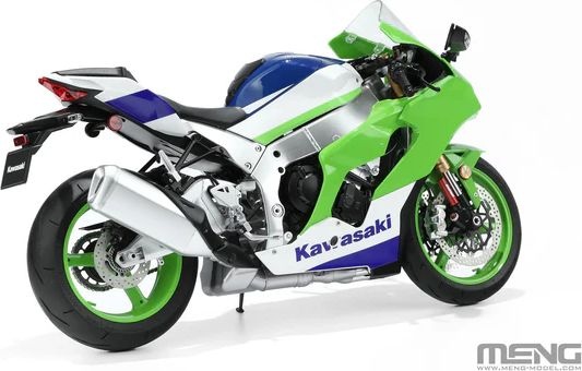 Zdjęcie dodatkowe produktu Kawasaki Ninja ZX-10R Pre-Coloured Edition 1:9 Meng MT007S