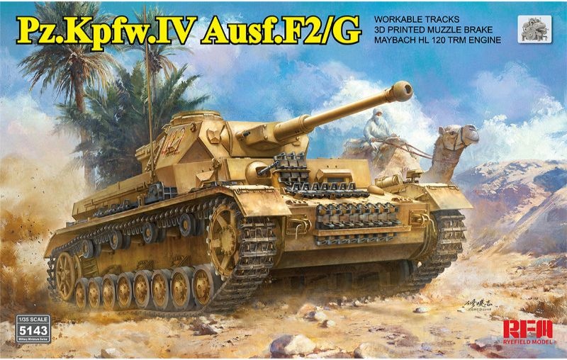 Zdjęcie główne produktu Pz.Kpfw. IV Ausf. F2/G 1:35 Rye Field Model 5143
