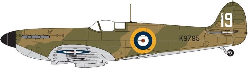 Zdjęcie dodatkowe produktu Supermarine Spitfire Mk.I 1:48 Airfix 05126B