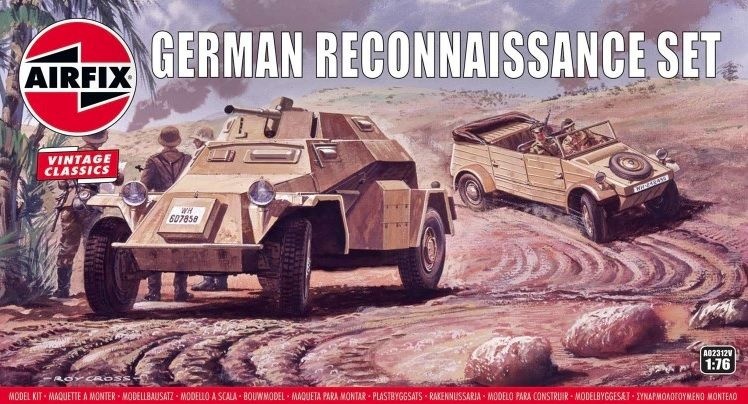 Zdjęcie główne produktu German Reconnaissance Set 1:76 Airfix 02312V