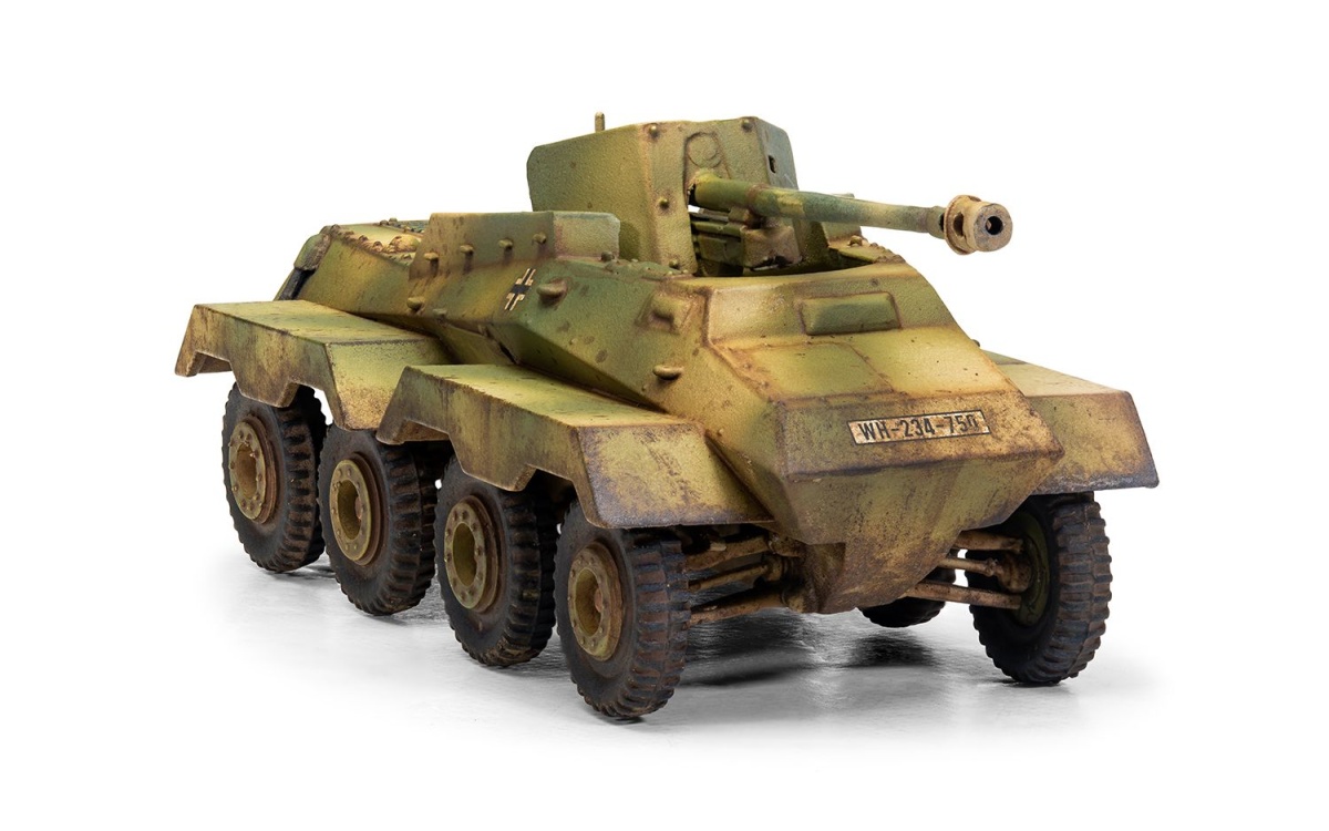 Zdjęcie dodatkowe produktu Samochód pancerny Sd.Kfz.234 1:76 Airfix 01311V