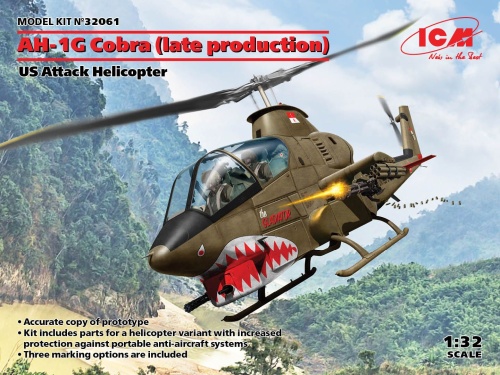 AH-1G Cobra (late production) 1:32 ICM 32061