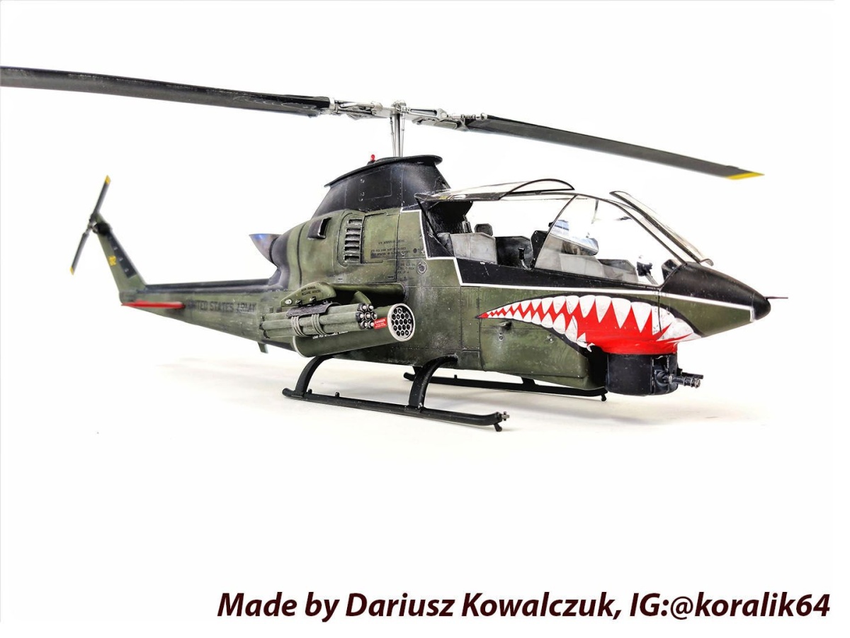 Zdjęcie dodatkowe produktu AH-1G Cobra (późna produkcja) 1:32 ICM 32061
