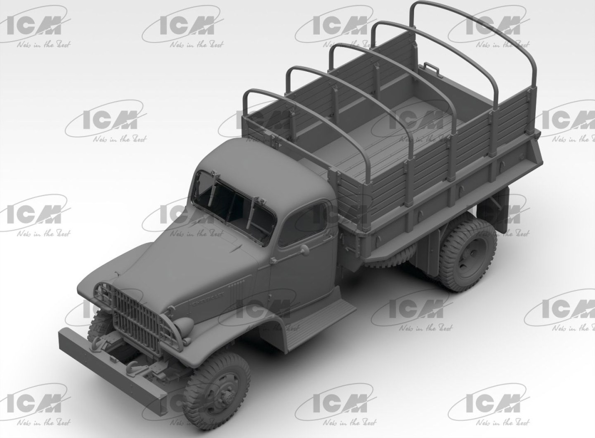 Zdjęcie dodatkowe produktu G7107 WWII Army Truck 1:35 ICM 35593