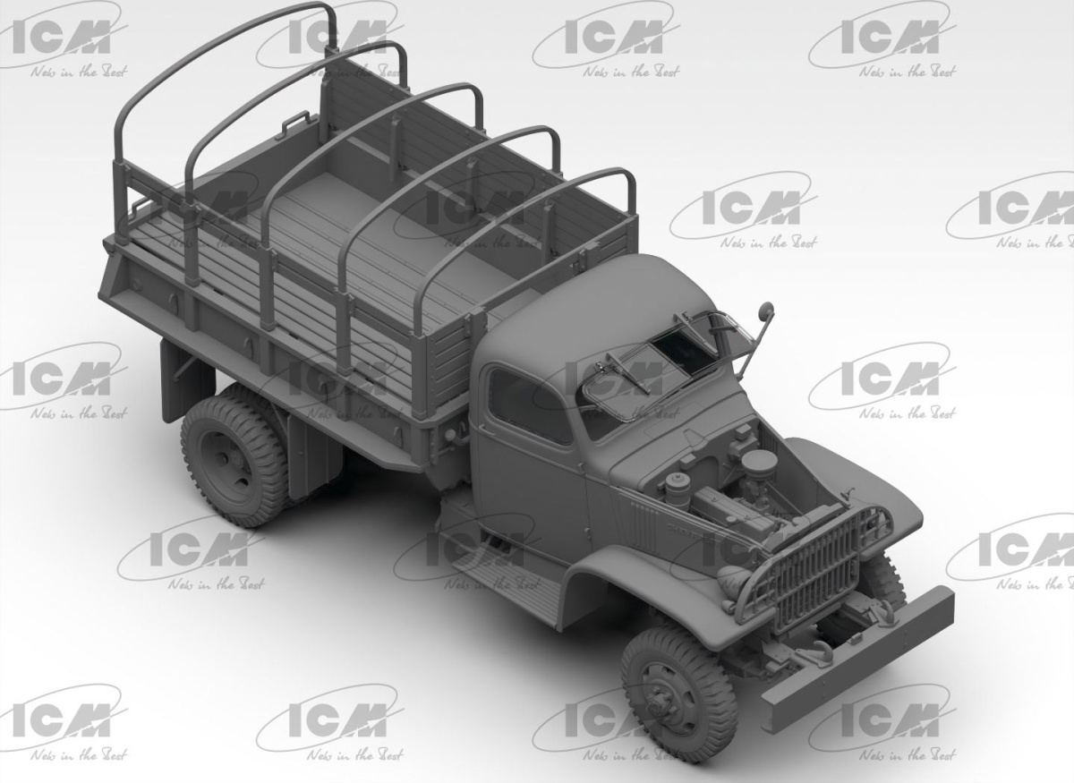 Zdjęcie dodatkowe produktu G7107 WWII Army Truck 1:35 ICM 35593