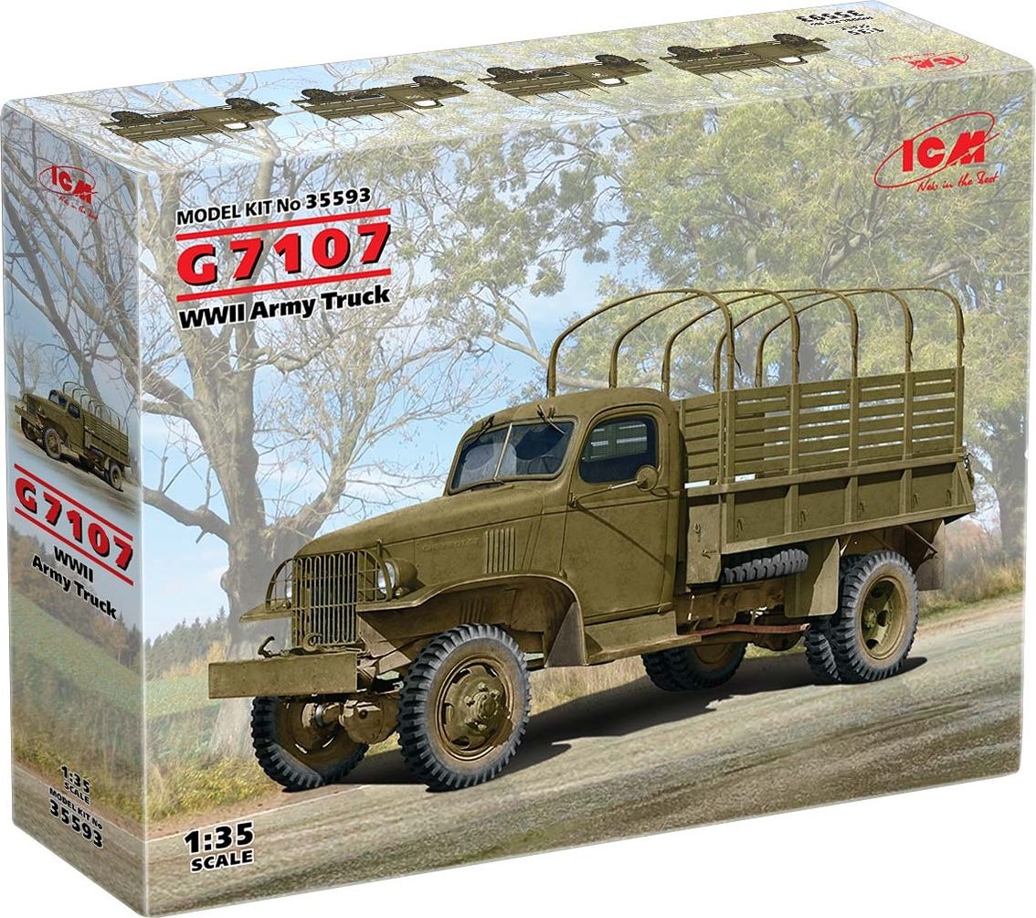 Zdjęcie dodatkowe produktu G7107 WWII Army Truck 1:35 ICM 35593